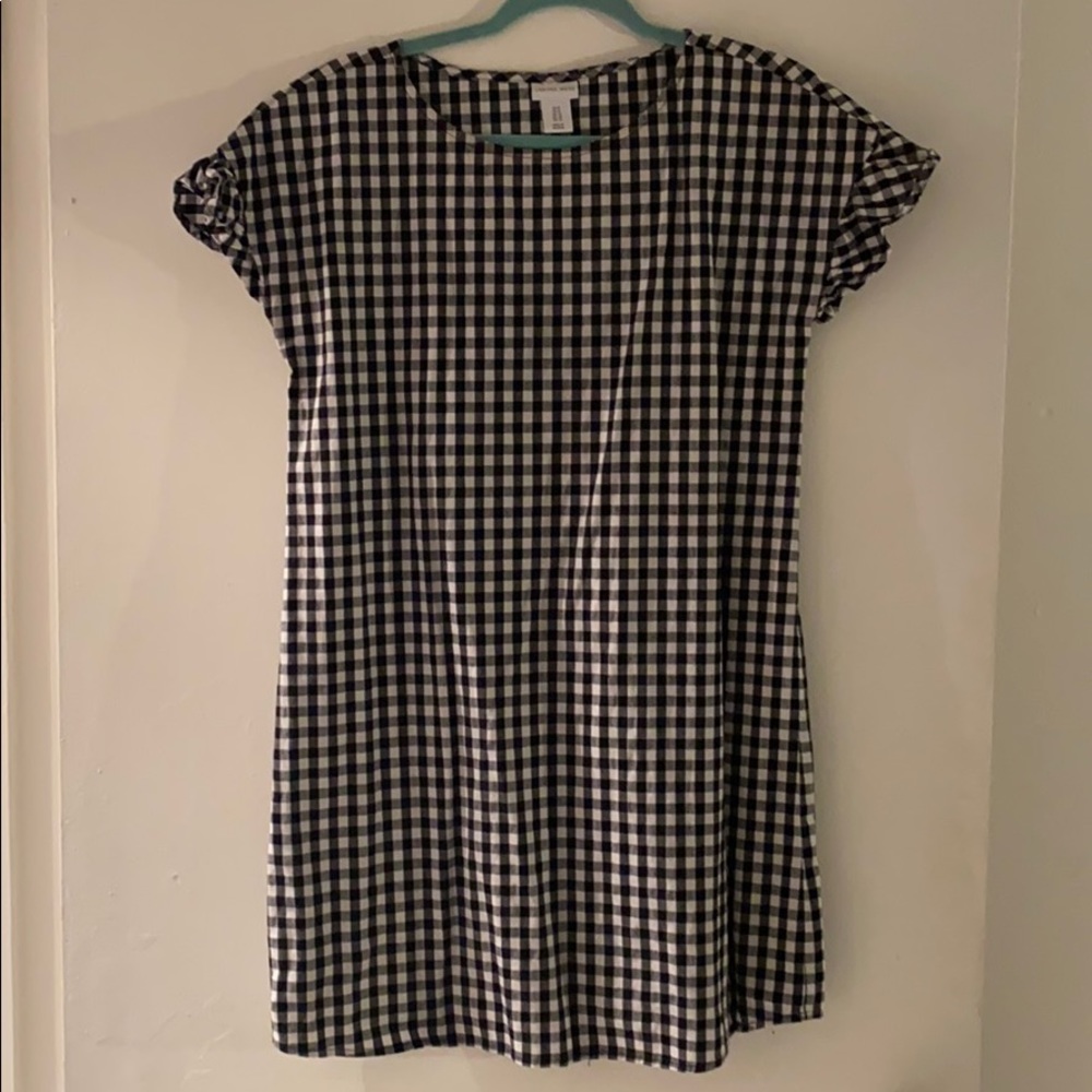 Tabitha Webb checkered dress